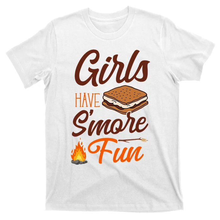 Camping Have S'More Fun Campfire Marshmallow T-Shirt