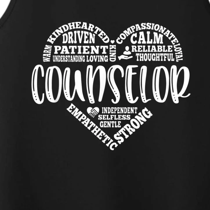 Counselor Heart School Counselor Guidance Schools Counseling Performance Tank