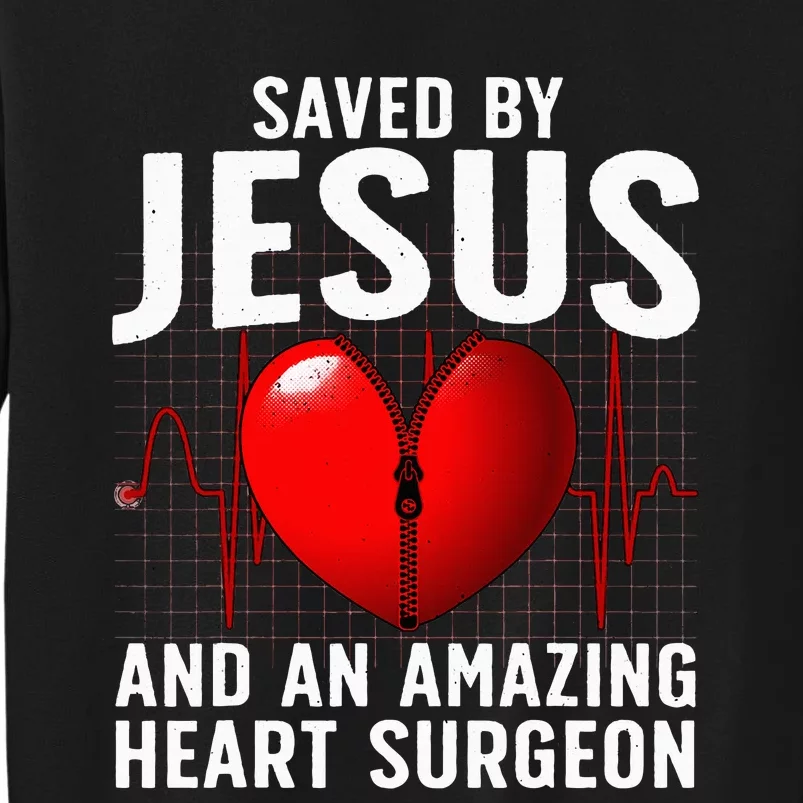 Cool Heart Surgery For Women Heart Cardiac Rehab Jesus Sweatshirt