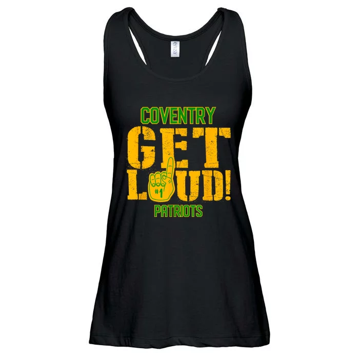 Coventry High School Get Loud Patriots Ladies Essential Flowy Tank