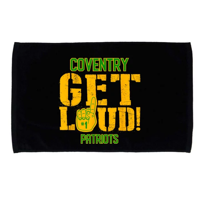 Coventry High School Get Loud Patriots Microfiber Hand Towel