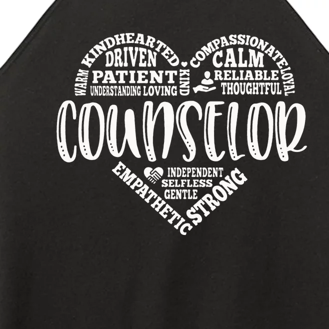 Counselor Heart School Counselor Guidance Schools Counseling Women’s Perfect Tri Rocker Tank