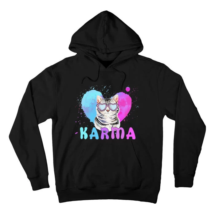 Cat Heart Shape Tall Hoodie