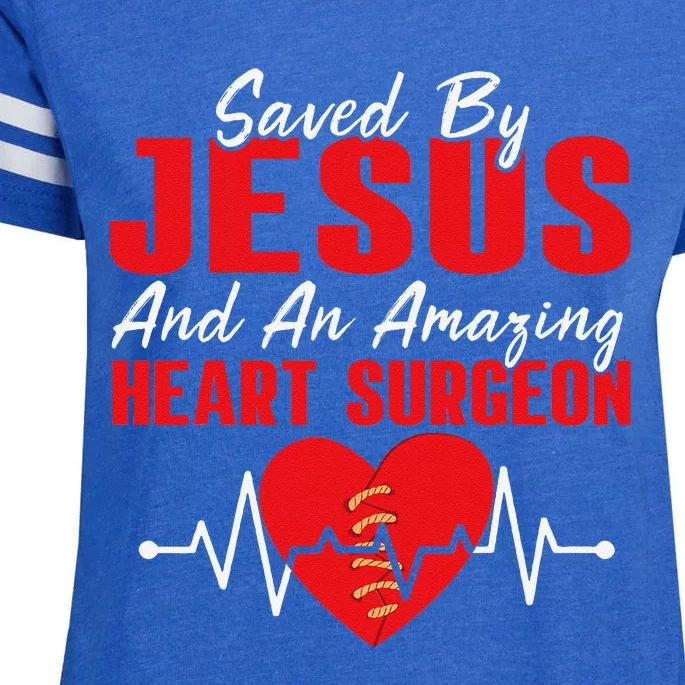 Cool Heart Surgery For Heart Cardiac Rehab Jesus Enza Ladies Jersey Football T-Shirt