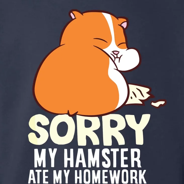 Cute Hamster School My Hamster Ate My Homework Toddler Hoodie