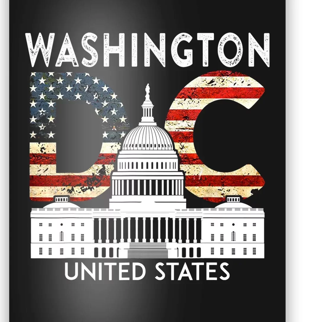 Capitol Hill Souvenir Gift Washington DC Poster