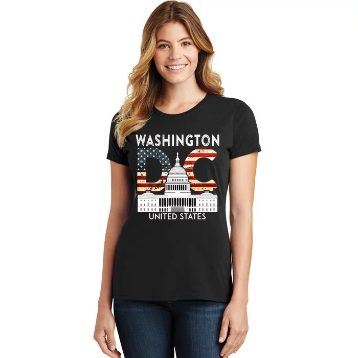 Capitol Hill Souvenir Gift Washington DC Women's T-Shirt