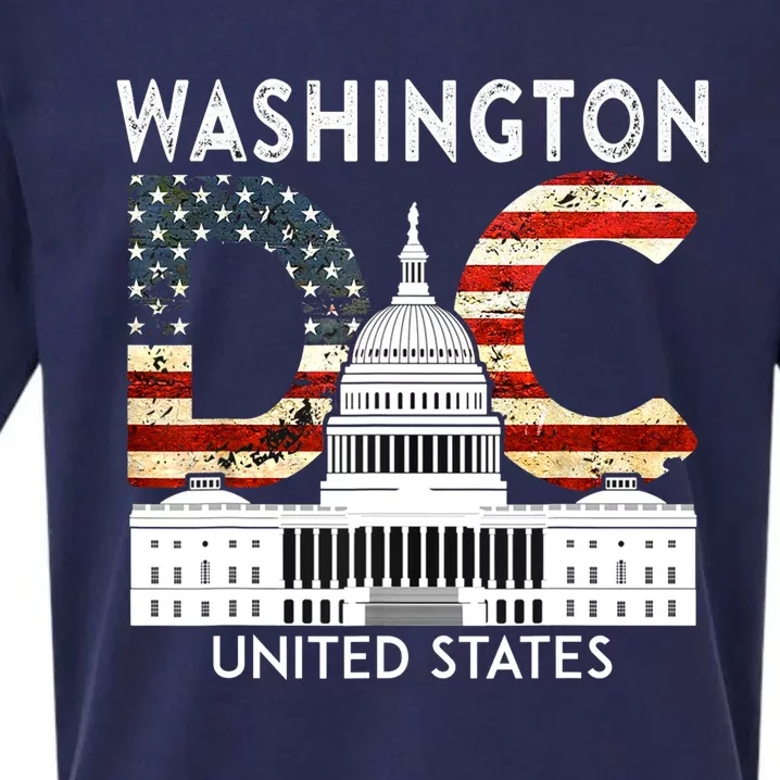 Capitol Hill Souvenir Gift Washington DC Sueded Cloud Jersey T-Shirt