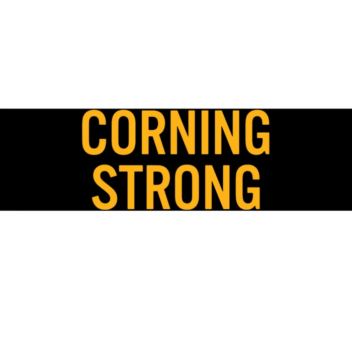 Corning High School Strong Bumper Sticker