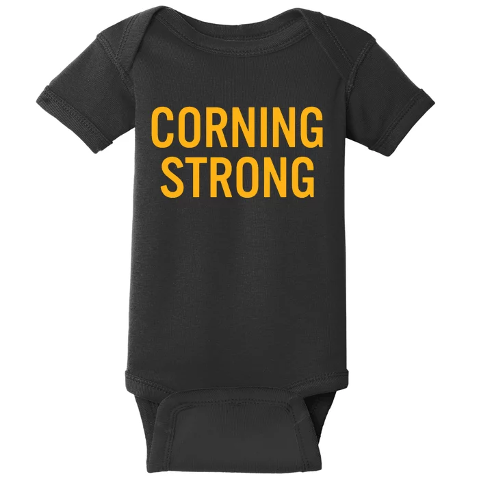 Corning High School Strong Baby Bodysuit