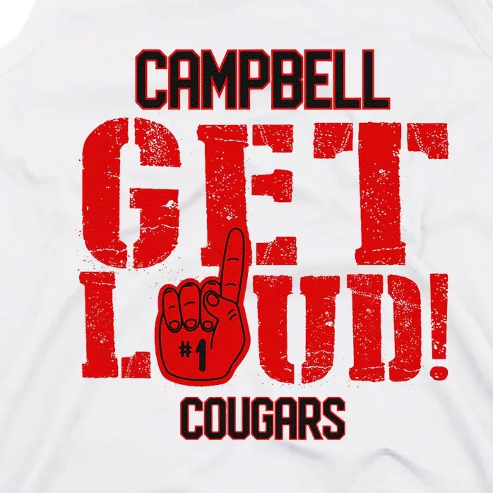 Campbell High School Get Loud Cougars Tank Top