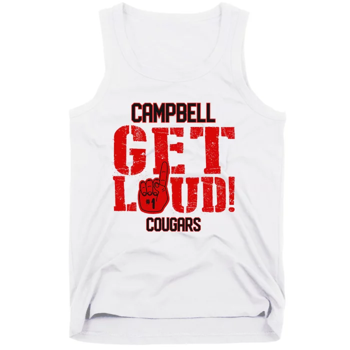 Campbell High School Get Loud Cougars Tank Top