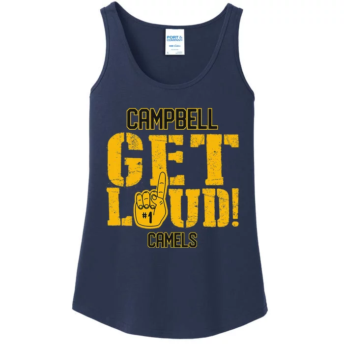 Campbell High School Get Loud Camels Ladies Essential Tank