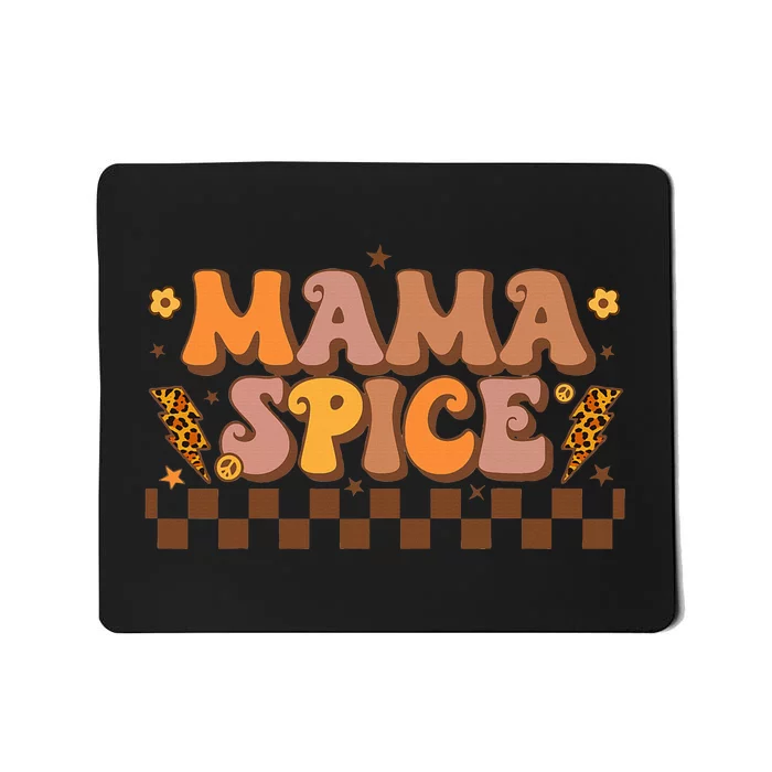 Cozy Harvest Season Vintage Pumpkin Spice Gathering Mousepad