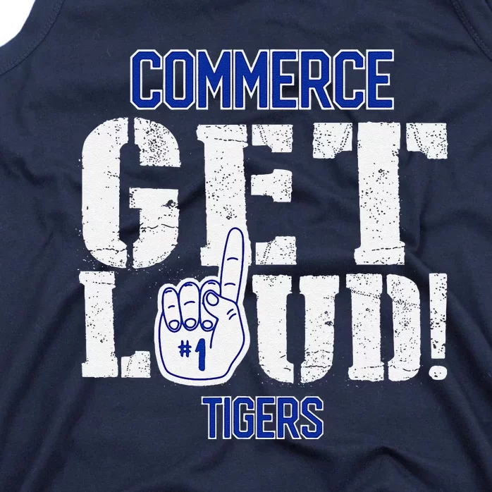 Commerce High School Get Loud Tigers Tank Top