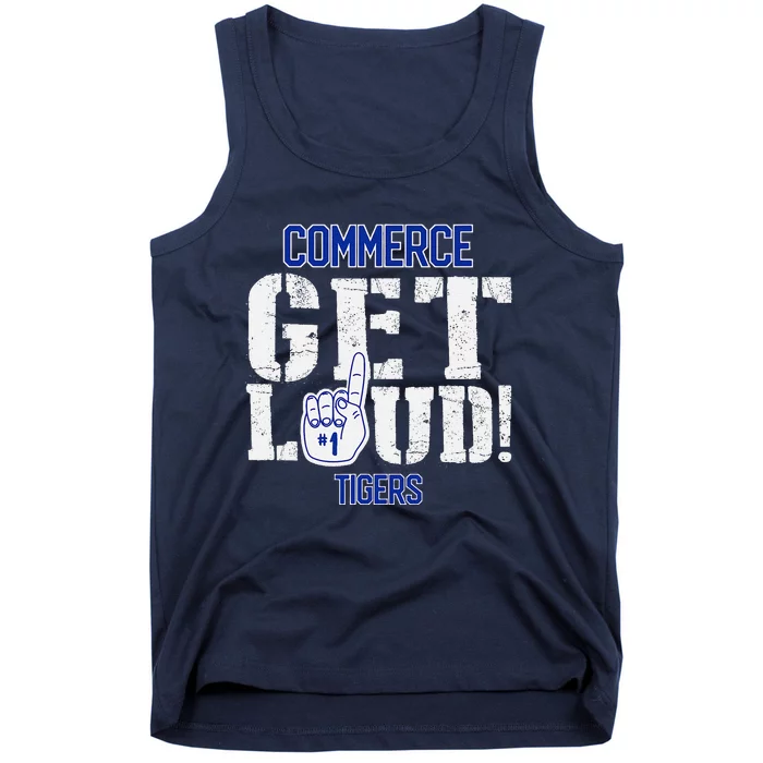 Commerce High School Get Loud Tigers Tank Top