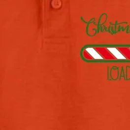 Christmas Holidays Spirit Loading Joy Cute Gift Dry Zone Grid Performance Polo