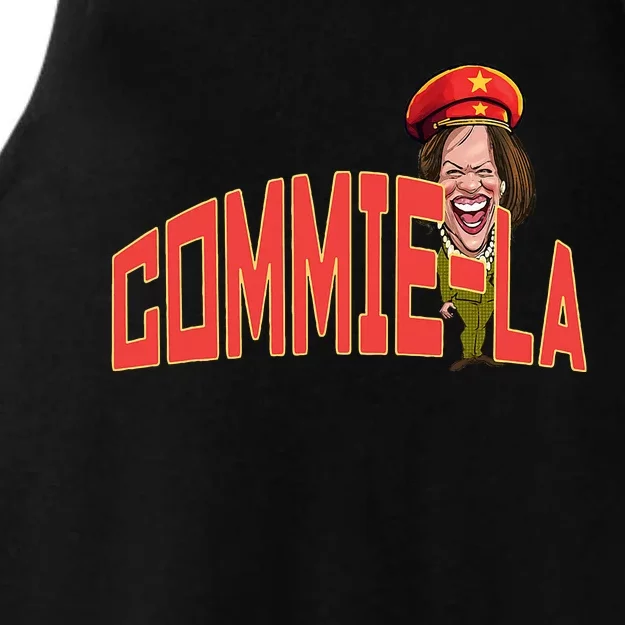 Commiela Harris Trump Vance 2024 Vote Trump Ladies Tri-Blend Wicking Tank