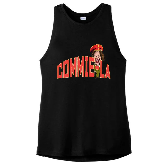 Commiela Harris Trump Vance 2024 Vote Trump Ladies Tri-Blend Wicking Tank