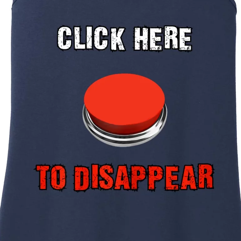 Click Here To Disappear Funny Saying Sarcastic Ladies Essential Tank