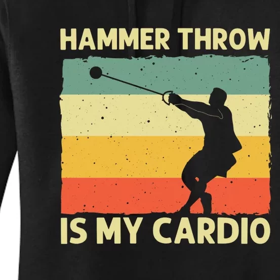 Cool Hammer Throw For Track And Field Throwing Women's Pullover Hoodie