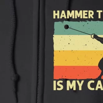 Cool Hammer Throw For Track And Field Throwing Full Zip Hoodie