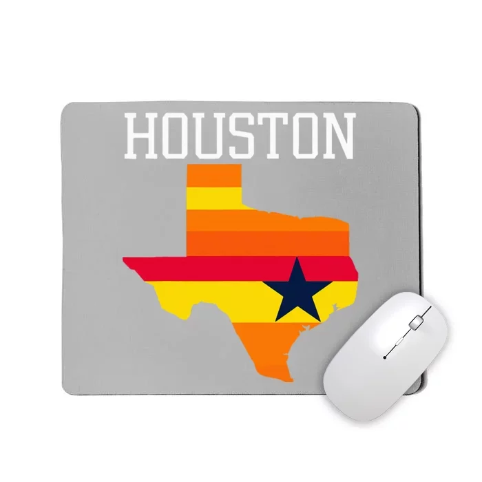 Classic Houston Texas Souvenir Mousepad