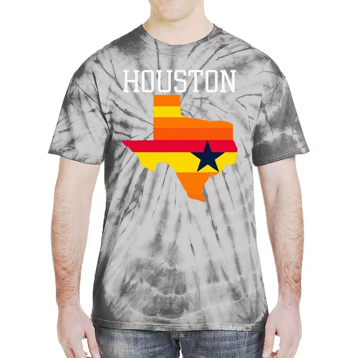 Classic Houston Texas Souvenir Tie-Dye T-Shirt