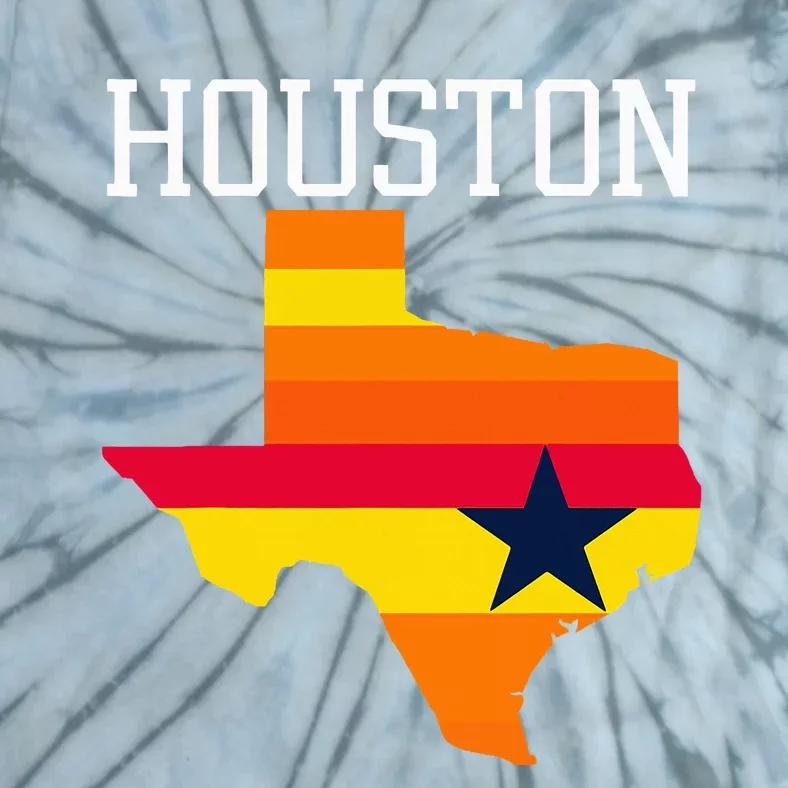 Classic Houston Texas Souvenir Tie-Dye T-Shirt