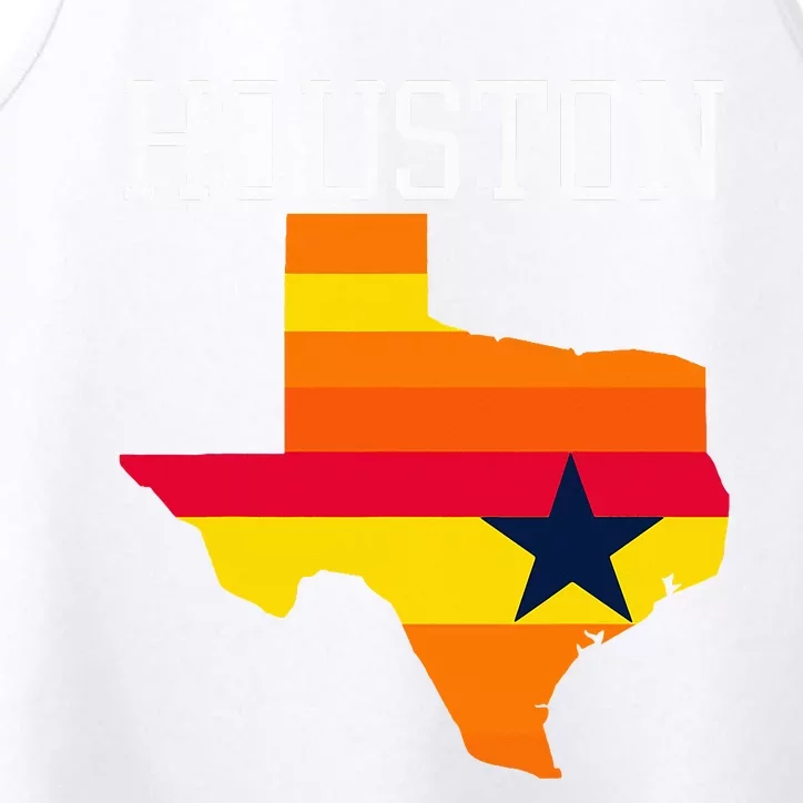 Classic Houston Texas Souvenir Performance Tank