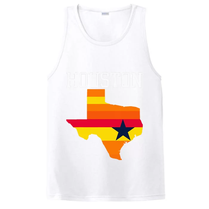 Classic Houston Texas Souvenir Performance Tank