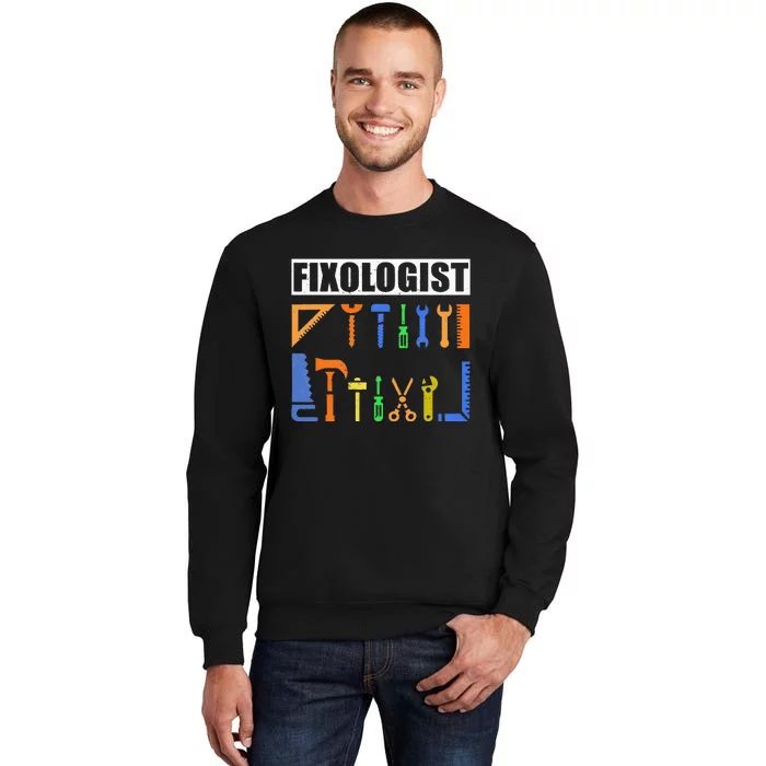 Cool Handyman Tools Art For Wo Woodworker Carpenter Sweatshirt