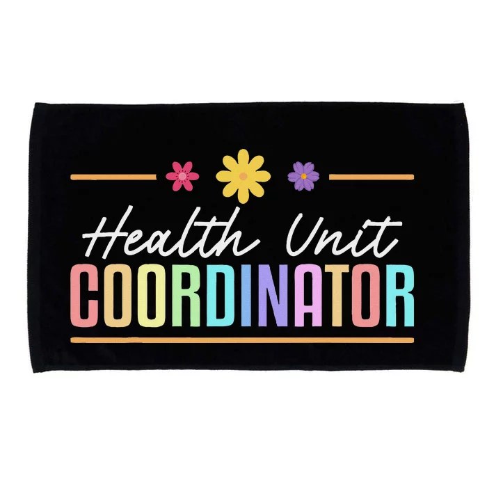 Cute Health Unit Coordinator Microfiber Hand Towel