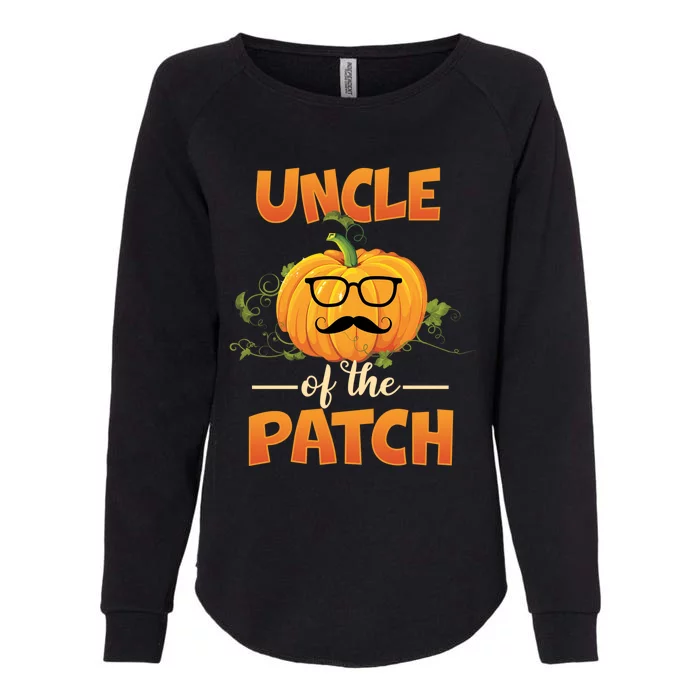 Cute Halloween Uncle Of The Cutest Pumpkin In The Patch Gift Womens California Wash Sweatshirt