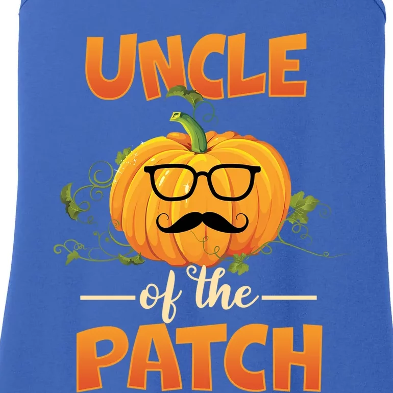 Cute Halloween Uncle Of The Cutest Pumpkin In The Patch Gift Ladies Essential Tank