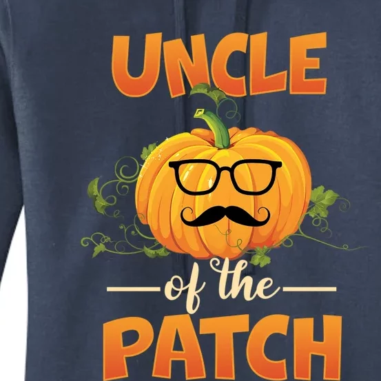 Cute Halloween Uncle Of The Cutest Pumpkin In The Patch Gift Women's Pullover Hoodie