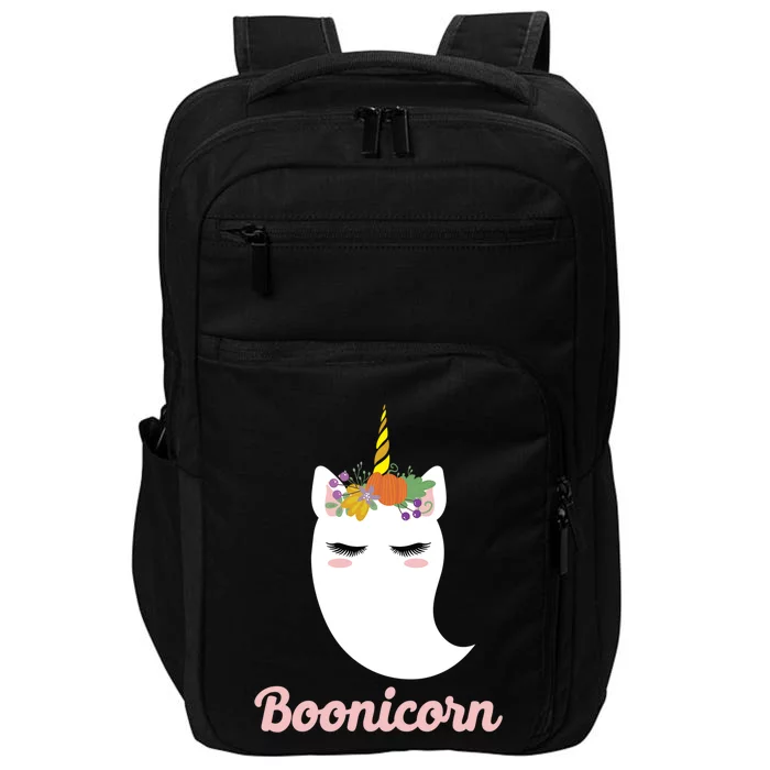 Cute Halloween Unicorn Ghost Boonicorn Boo Meaningful Gift Impact Tech Backpack