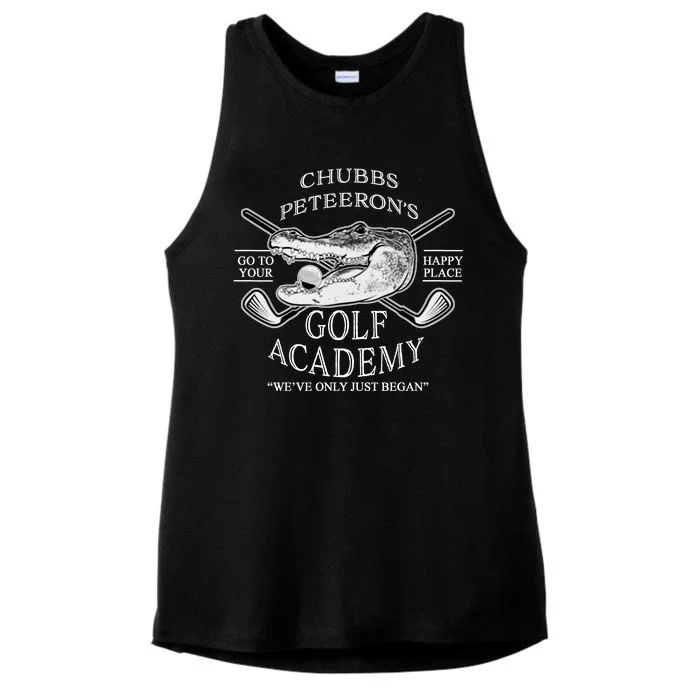 Chubbs Peteeron's Golf Academy Ladies Tri-Blend Wicking Tank