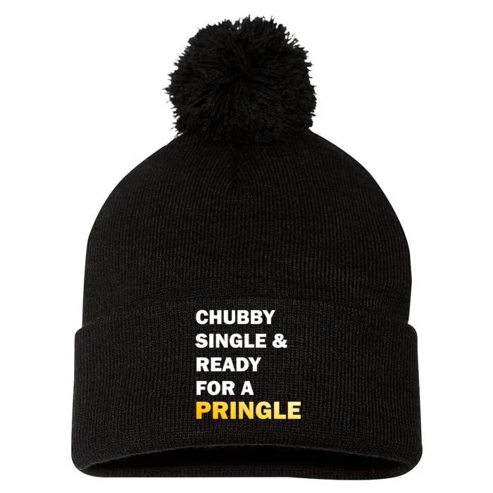 Chubby Single & Ready For A Pringle Pom Pom 12in Knit Beanie