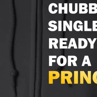 Chubby Single & Ready For A Pringle Full Zip Hoodie