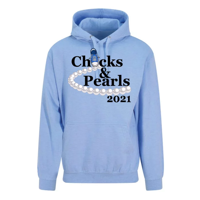 Chucks And Pearls 2021 Kamala Harris Unisex Surf Hoodie