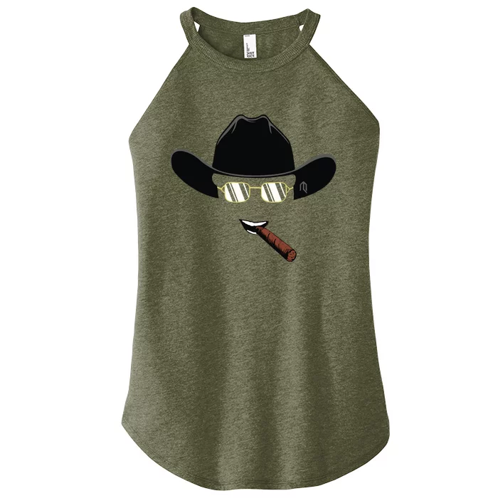 Cowboy Hat Victory Cigar Women’s Perfect Tri Rocker Tank