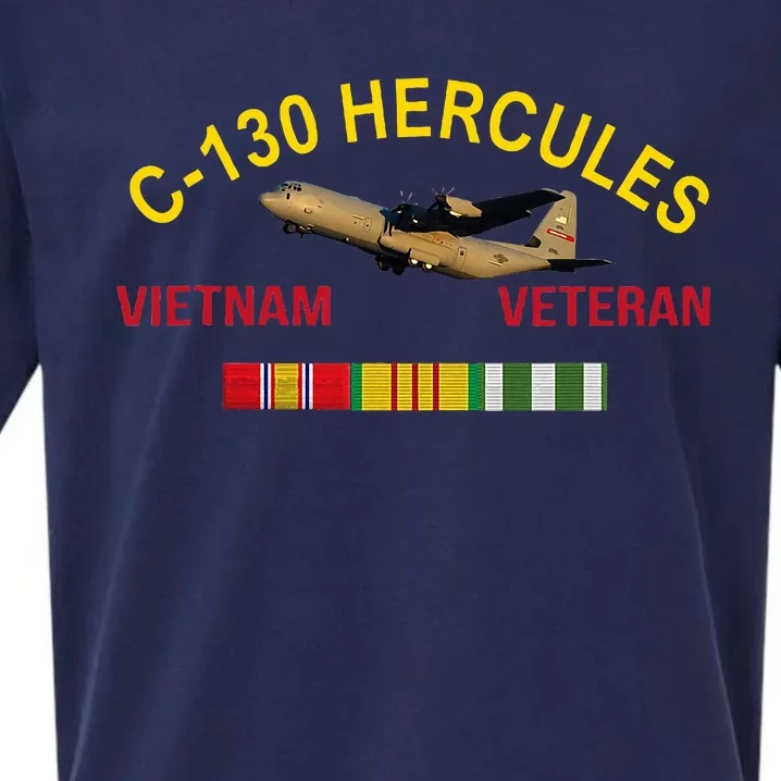 C130 Hercules Vietnam War C 130 Vietnam Veteran Sueded Cloud Jersey T-Shirt