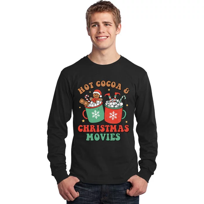 Cozy Holiday Vibes Festive Gingerbread Man Mug Tall Long Sleeve T-Shirt