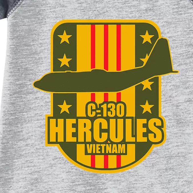 C130 Hercules Vietnam Infant Baby Jersey Bodysuit