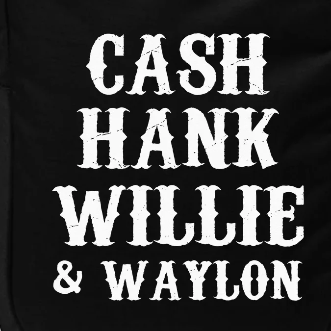 Cash Hank Willie Country Music Impact Tech Backpack