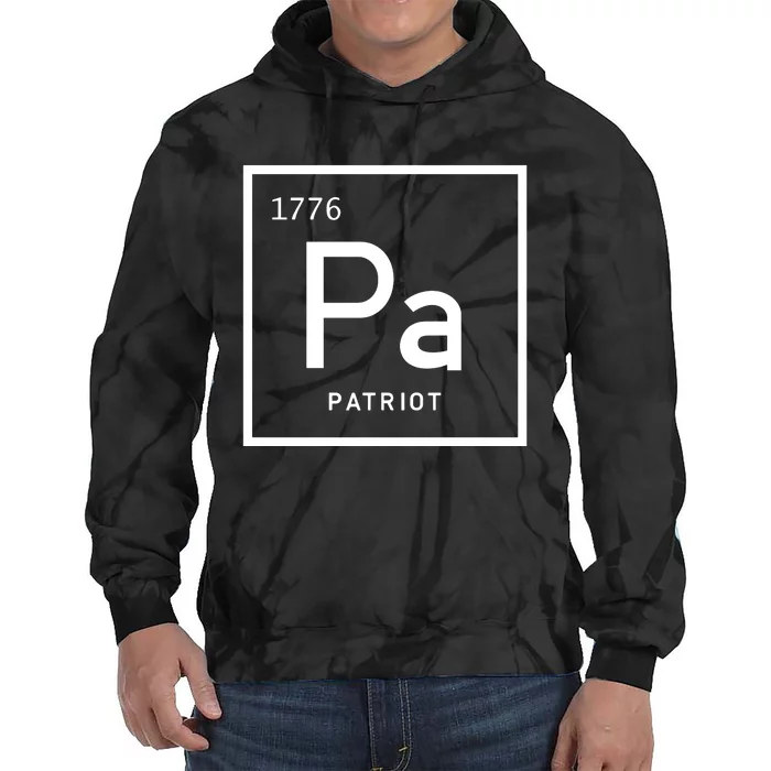 Carl Higbie Wearing 1776 Pa Patriot Tie Dye Hoodie