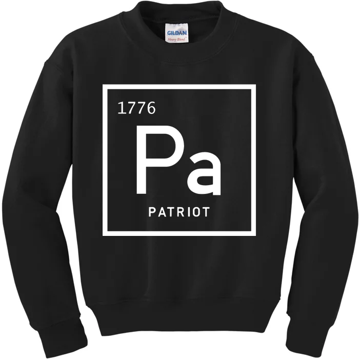 Carl Higbie Wearing 1776 Pa Patriot Kids Sweatshirt