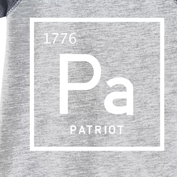 Carl Higbie Wearing 1776 Pa Patriot Infant Baby Jersey Bodysuit