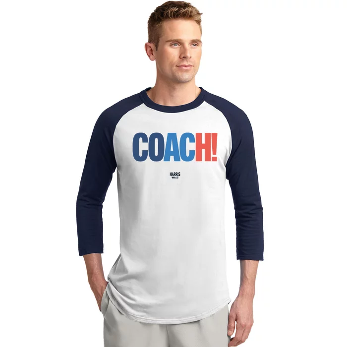 Coach Harris Walz Baseball Sleeve Shirt